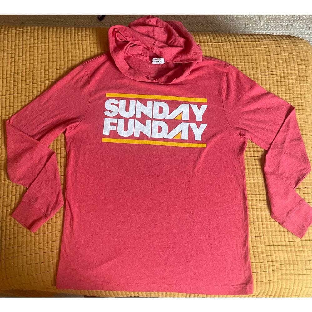 Vintage Thread Kansas City Chiefs Sunday Funday Hoodie Long Sleeve Size‎ | Small